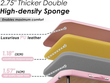 CLORIS - Mesa de masaje profesional de 84 pulgadas, portátil, de aluminio reforzado, con capacidad para hasta 1000 libras, 2 plegables, ligeras, para spa, salón, tatuaje, cama de masaje, altura