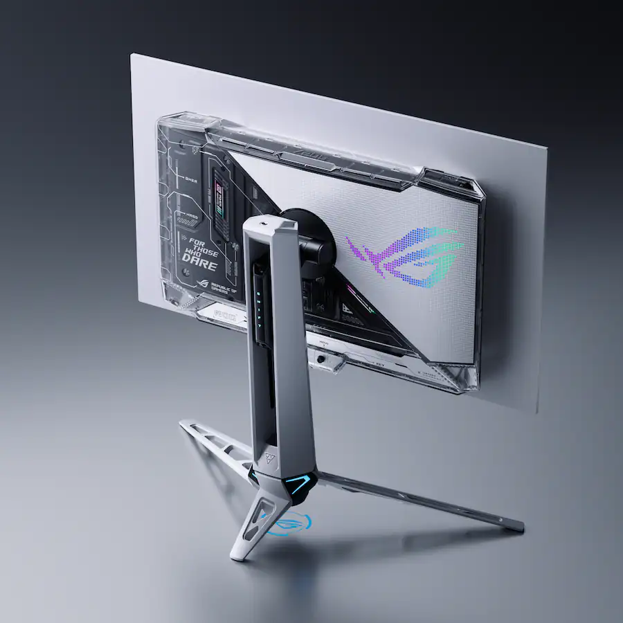 ASUS - Monitor Gaming ROG Swift de 27" con Modo Dual (2K 540 Hz, FHD 720 Hz), OLED, 0,02 ms, FreeSync Premium Pro y HDR - Negro