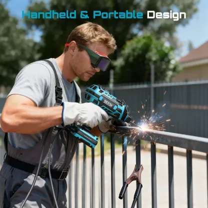 Soldadora portátil Seesii 110V 120A Máquina de soldadura por arco portátil