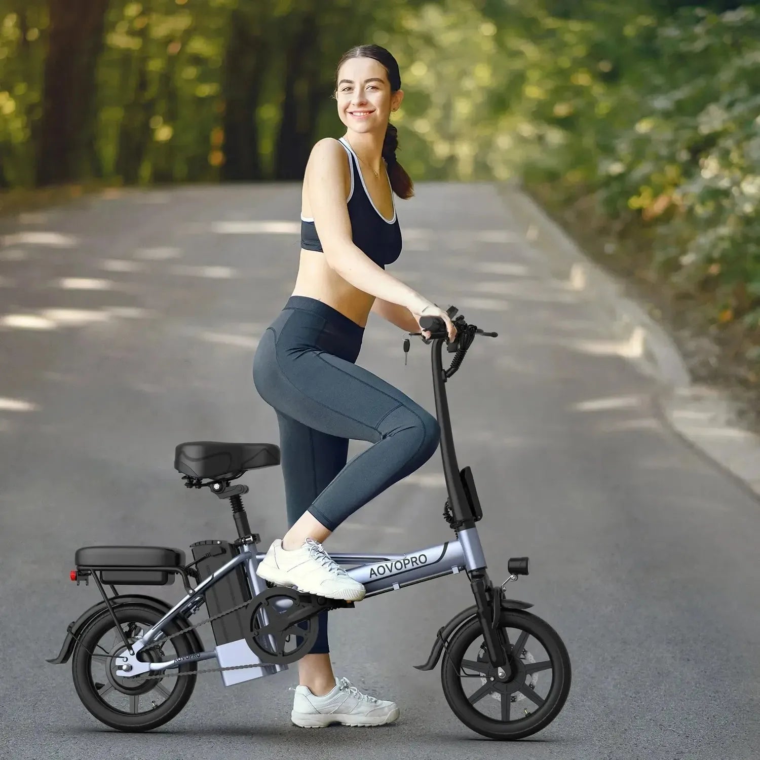 Bicicleta eléctrica AOVOPRO EB60