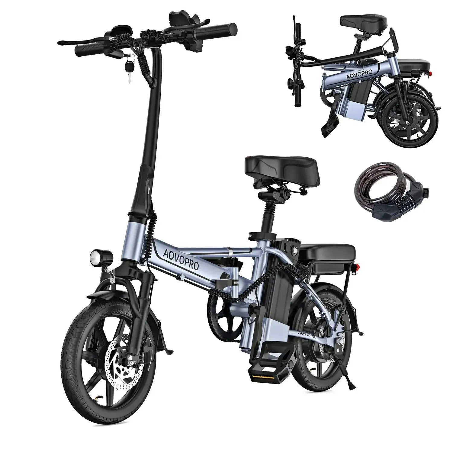 Bicicleta eléctrica AOVOPRO EB60