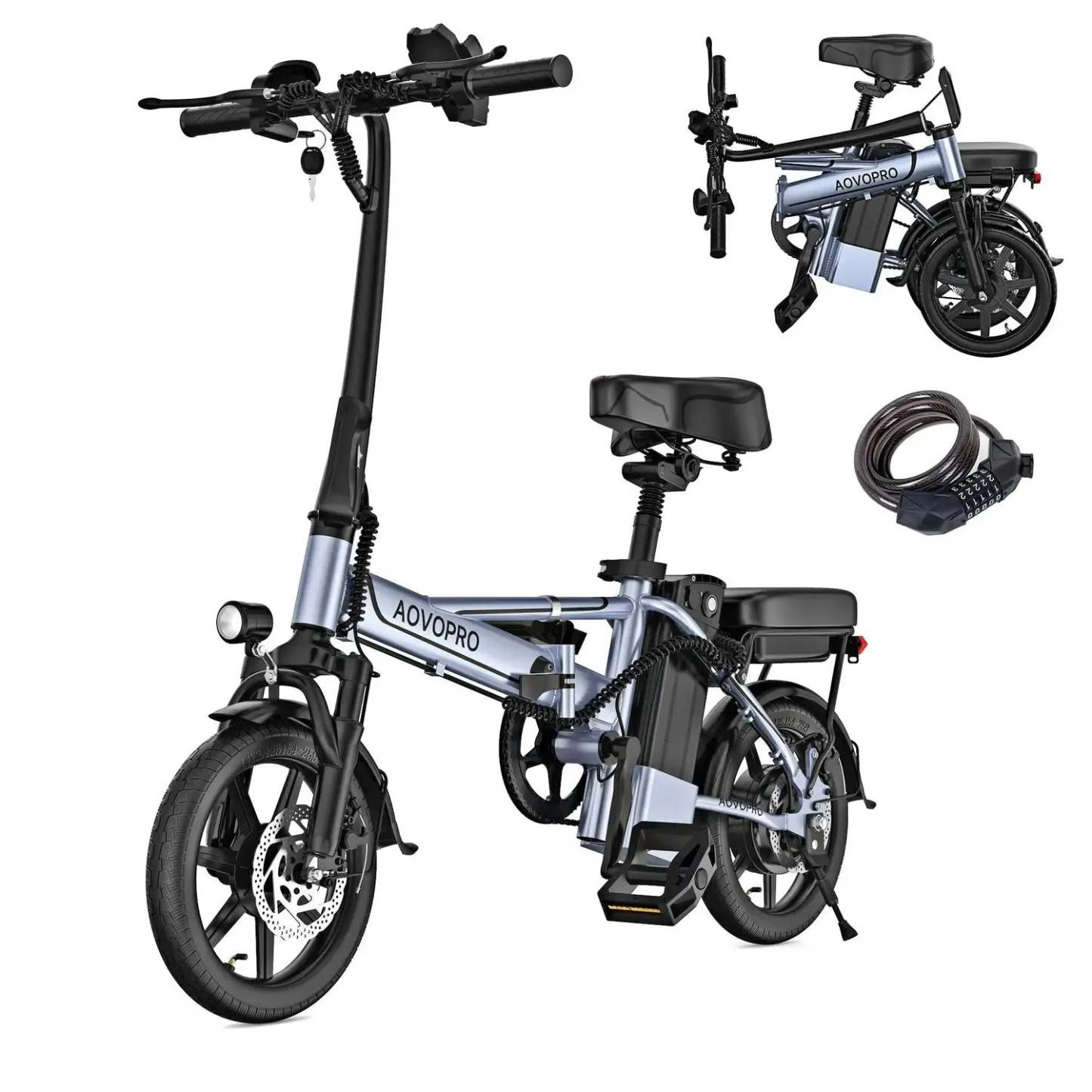 Bicicleta eléctrica AOVOPRO EB60