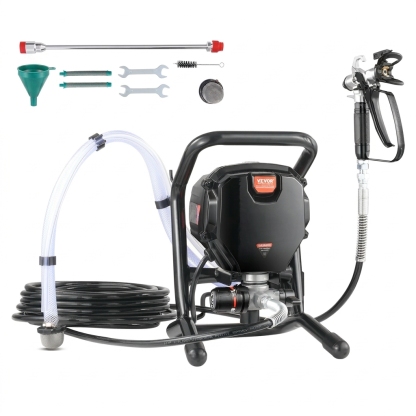 ⭐⭐Pulverizador vertical sin aire – 3000 PSI / 750 W, apto para pintar paredes interiores y exteriores, muebles y vallas | Pulverizador de mano con manguera(Garantía de 3 años)