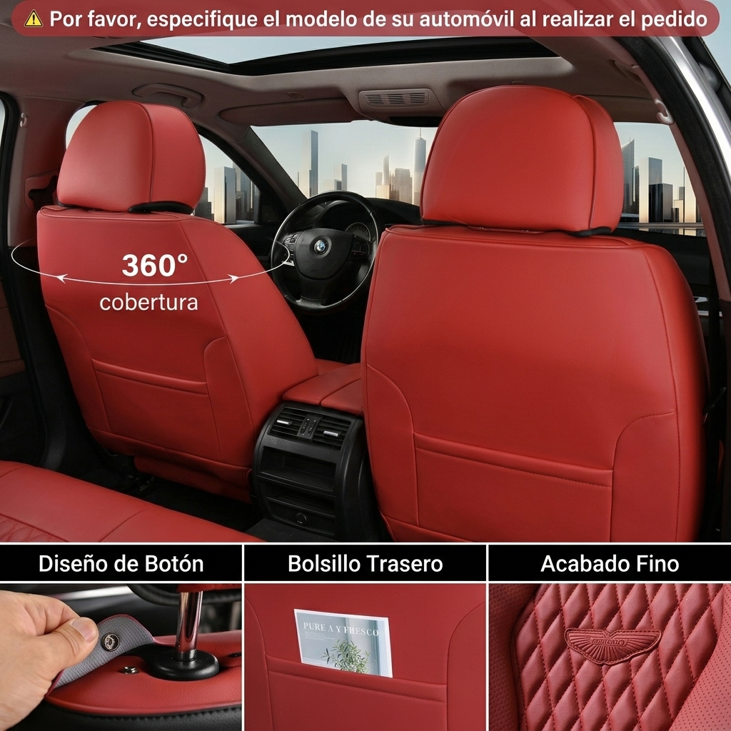 Fundas para asientos de coche Coverado Luxury (5 plazas) – Ajuste universal