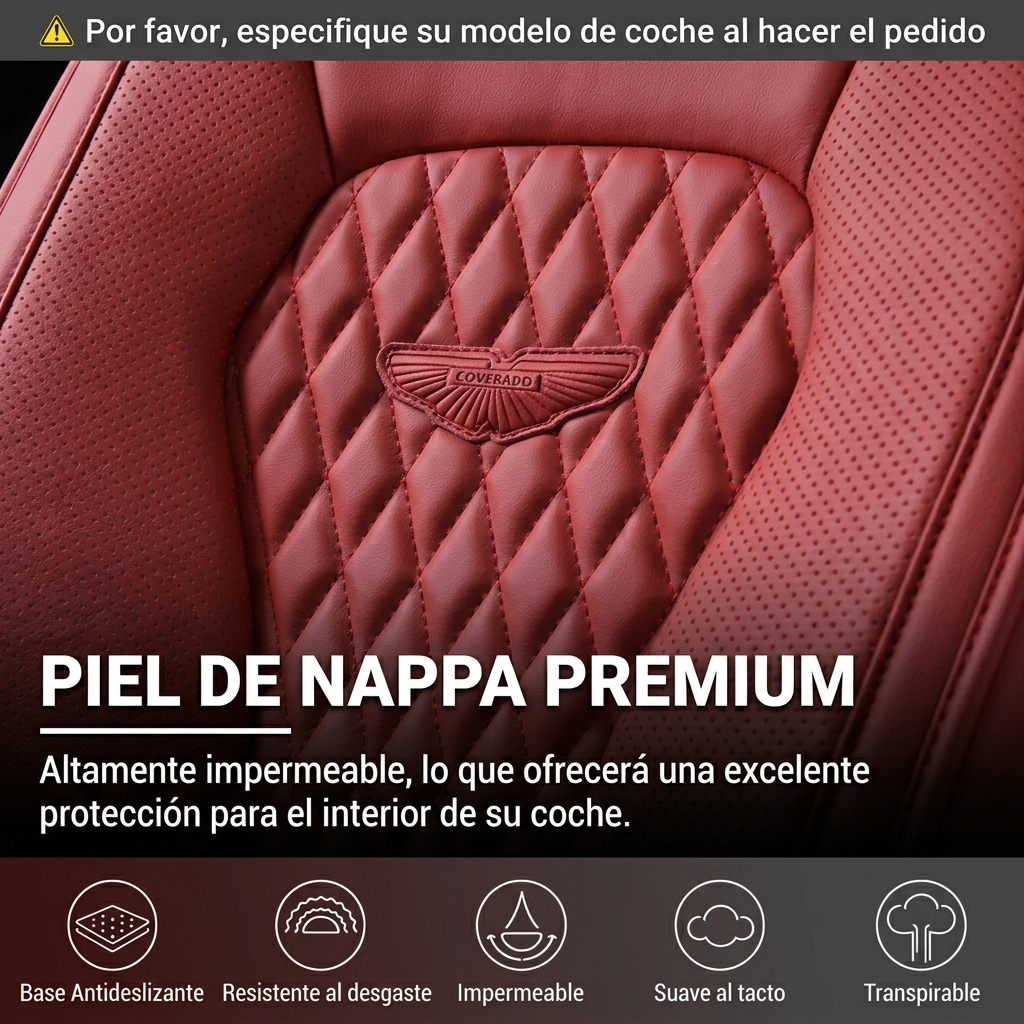 Fundas para asientos de coche Coverado Luxury (5 plazas) – Ajuste universal