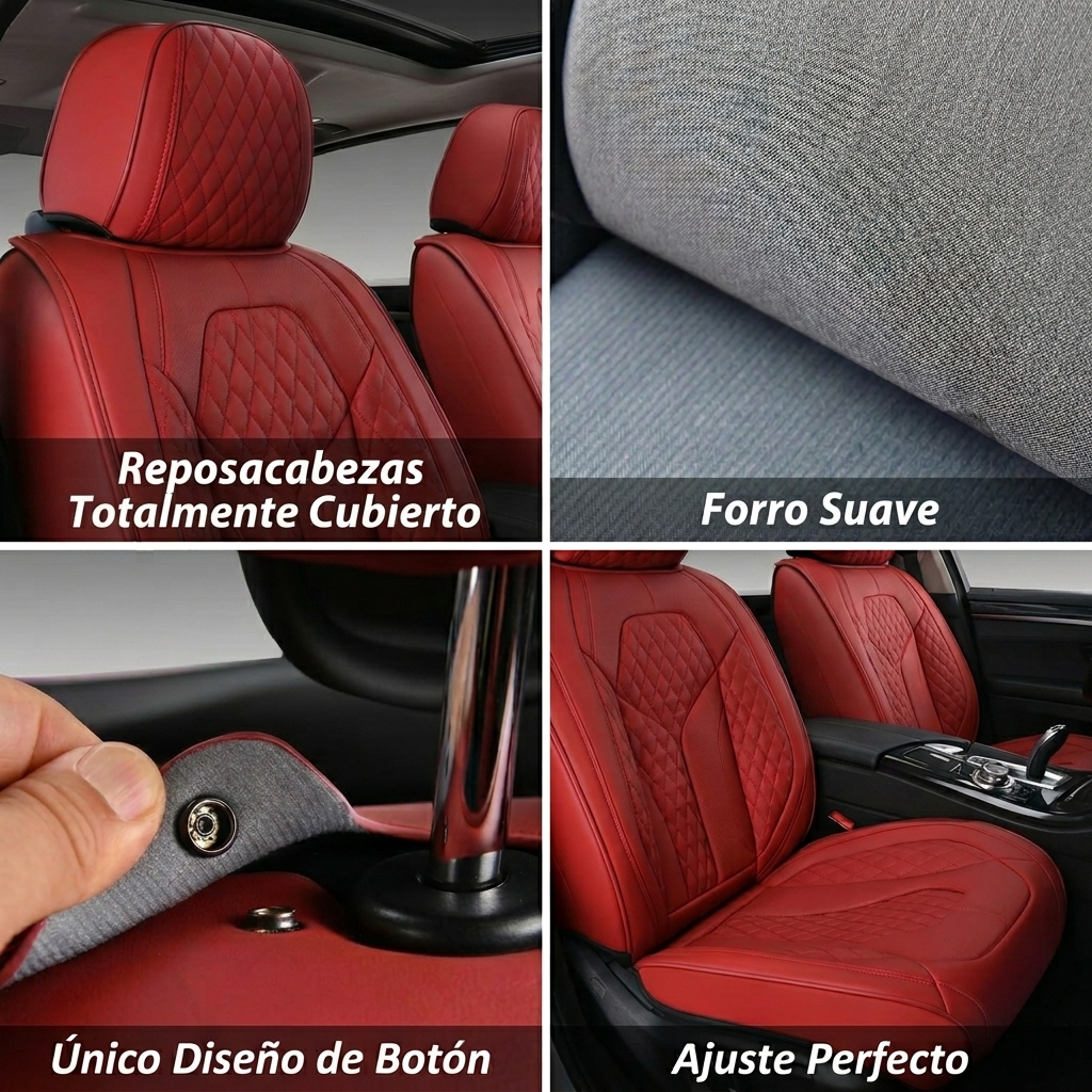 Fundas para asientos de coche Coverado Luxury (5 plazas) – Ajuste universal