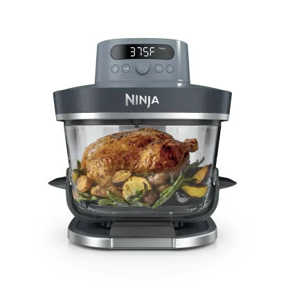 Freidora de aire de 6 en 1 Ninja Crispi Pro con base de vidrio para encimera - AS101