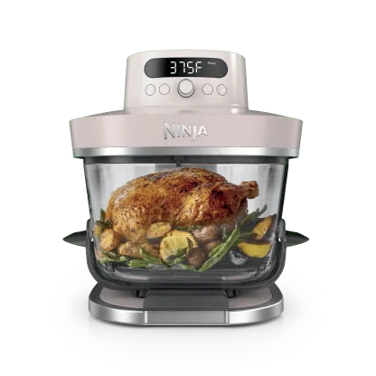 Freidora de aire de 6 en 1 Ninja Crispi Pro con base de vidrio para encimera - AS101