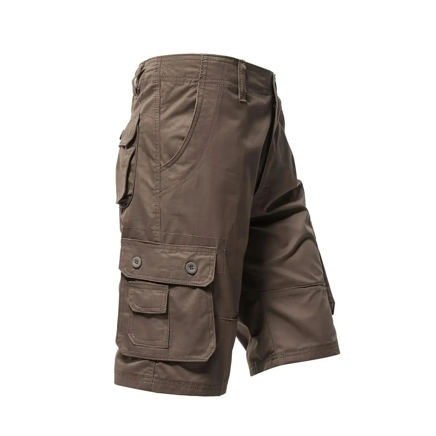 Paquete de 6 pantalones cargo para hombre, shorts tácticos para hombre, shorts para hombre con bolsillos multifuncionales, ideales para golf y actividades al aire libre, shorts de senderismo para hombre, resistentes al desgaste, que no se arrugan y transp