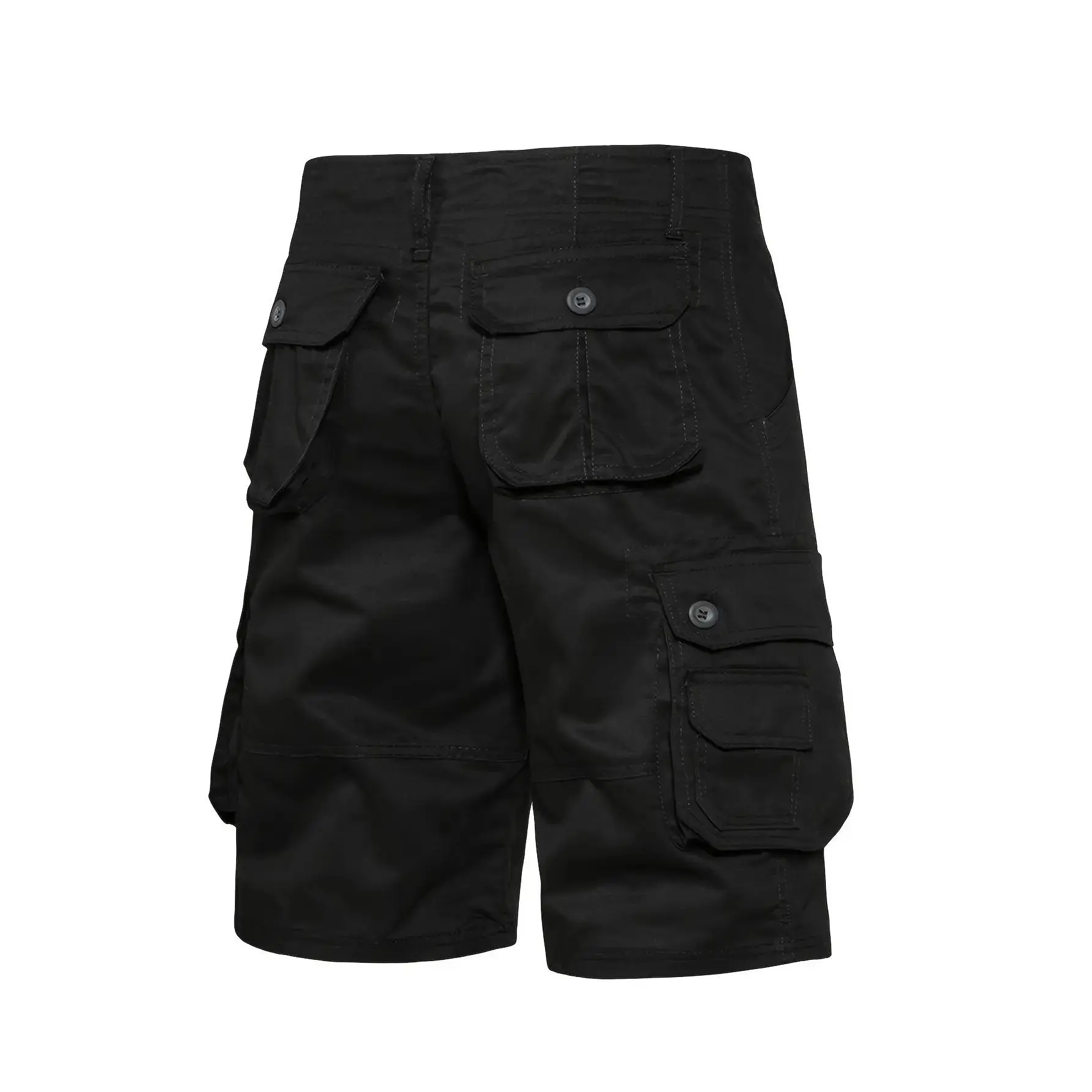 Paquete de 6 pantalones cargo para hombre, shorts tácticos para hombre, shorts para hombre con bolsillos multifuncionales, ideales para golf y actividades al aire libre, shorts de senderismo para hombre, resistentes al desgaste, que no se arrugan y transp