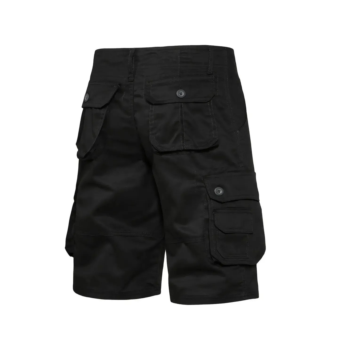 Paquete de 6 pantalones cargo para hombre, shorts tácticos para hombre, shorts para hombre con bolsillos multifuncionales, ideales para golf y actividades al aire libre, shorts de senderismo para hombre, resistentes al desgaste, que no se arrugan y transp