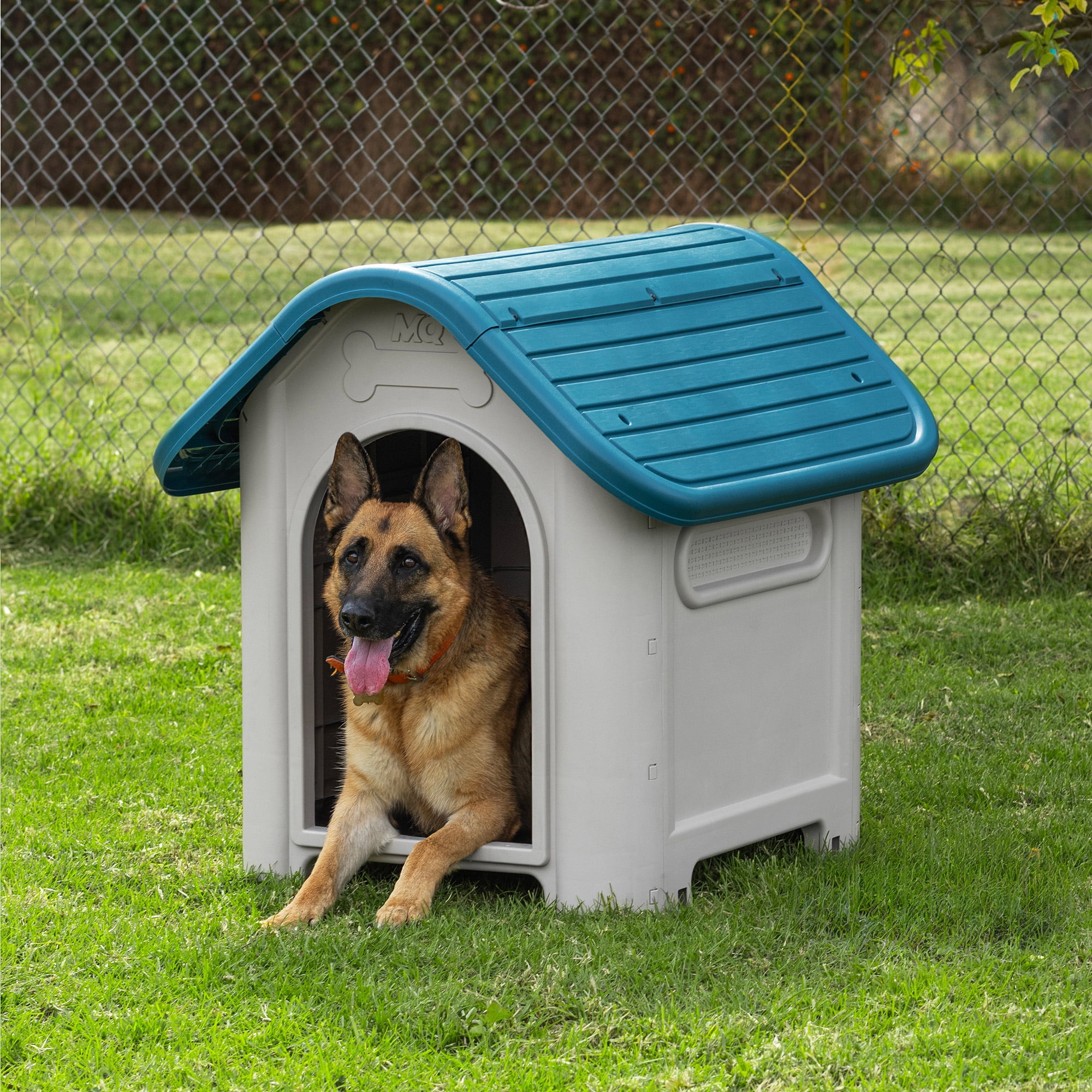 Casa Para Perro Grande Turquesa