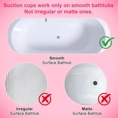 Bubble Bath Mat, Bathtub Mat with Air Massage and Remote Control, Waterproof, Non-Slip, Adjustable Bubble Intensity, Aroma Diffuser, 47x14.2 Inch Full Body Spa Massager