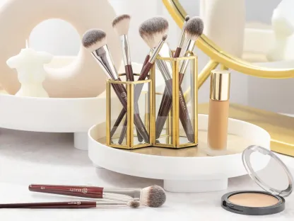 Juego de brochas de extensión BK Beauty Core Line (9 piezas) para precisión