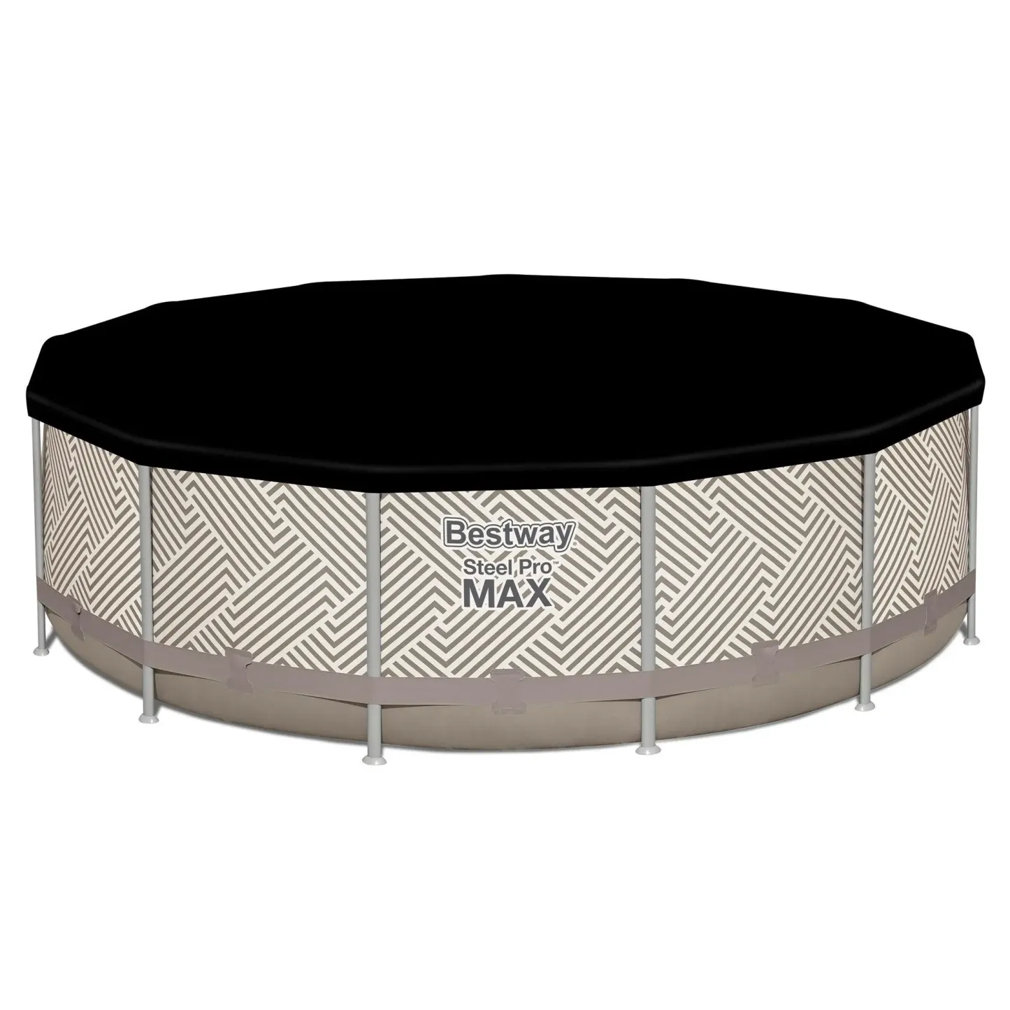 Set de piscina elevada Bestway Steel Pro MAX de 13 pies x 42 pulgadas