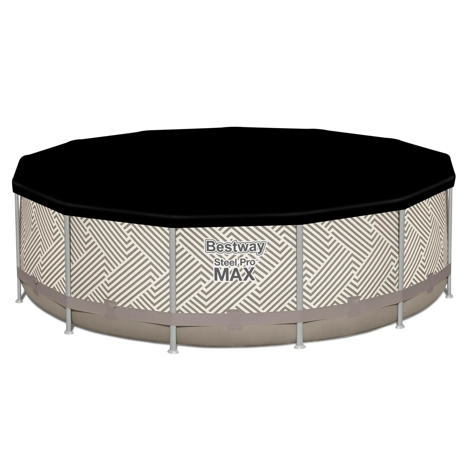 Set de piscina elevada Bestway Steel Pro MAX de 13 pies x 42 pulgadas