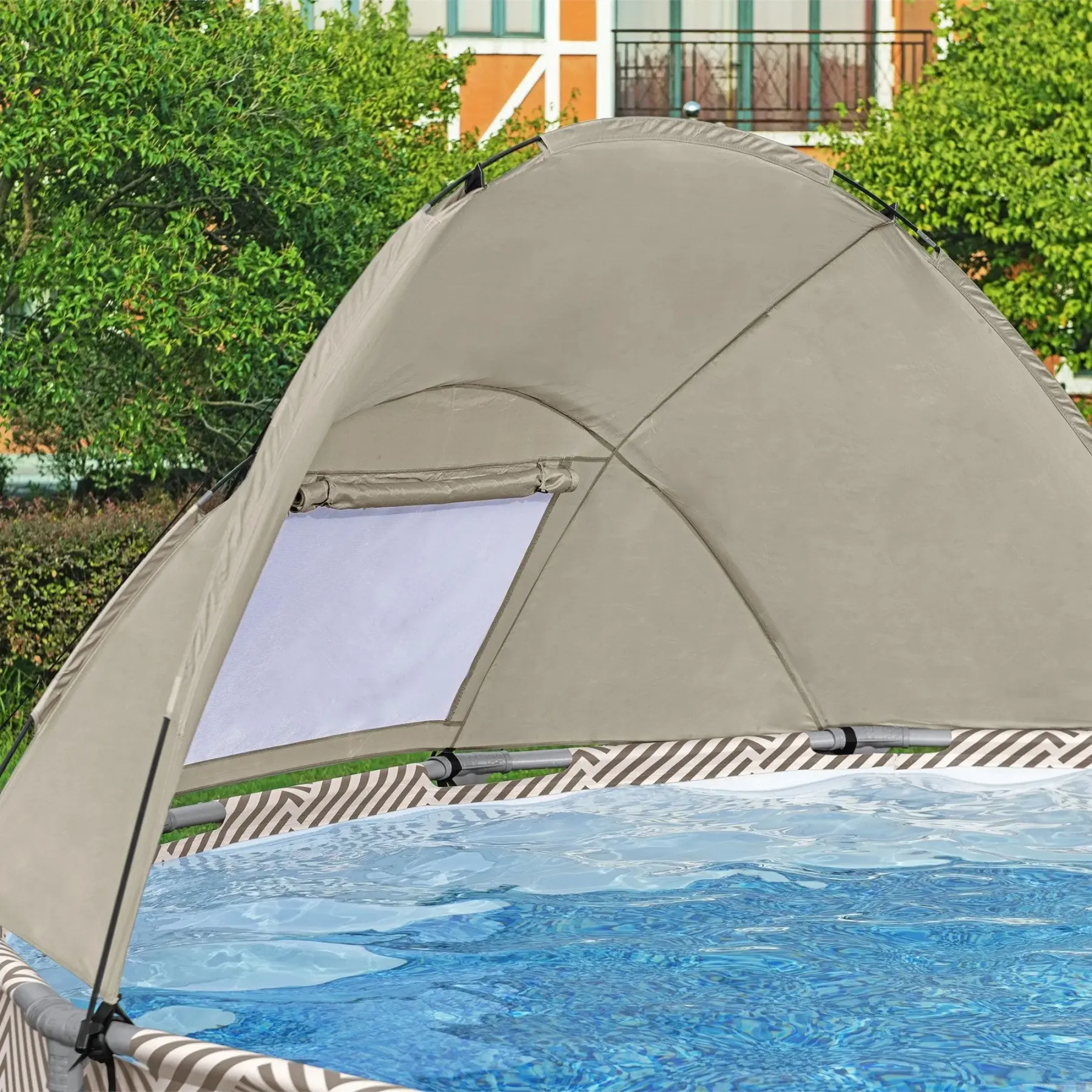 Set de piscina elevada Bestway Steel Pro MAX de 13 pies x 42 pulgadas