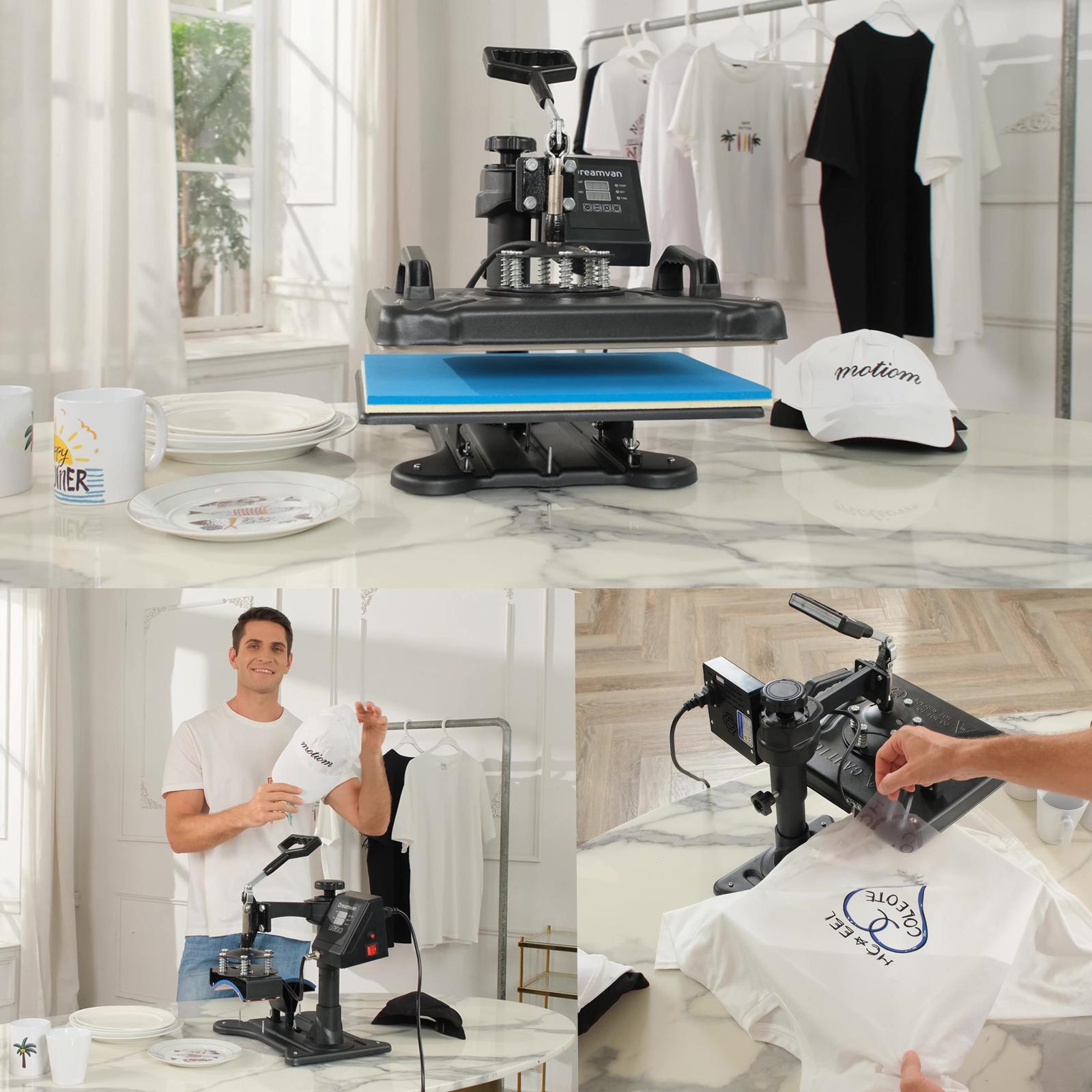 AKEYDIY Heat Press Machine for t Shirts 360-Degree Swing Away Heat Press,Tumbler Press Machine,Digital Combo 12" x 15" , Sublimation Transfer for T Shirts Mug Hat Plate Cap,New Year Gfits,DIY Beginners Friendly,Xmas Gifts for DIY Lovers AKEYDIY Heat Press Machine for t Shirts 360-Degree Swing Away Heat Press,Tumbler Press Machine,Digital Combo 12" x 15" , Sublimation Transfer for T Shirts Mug Hat Plate Cap,New Year Gfits,DIY Beginners Friendly,Xmas Gifts for DIY Lovers