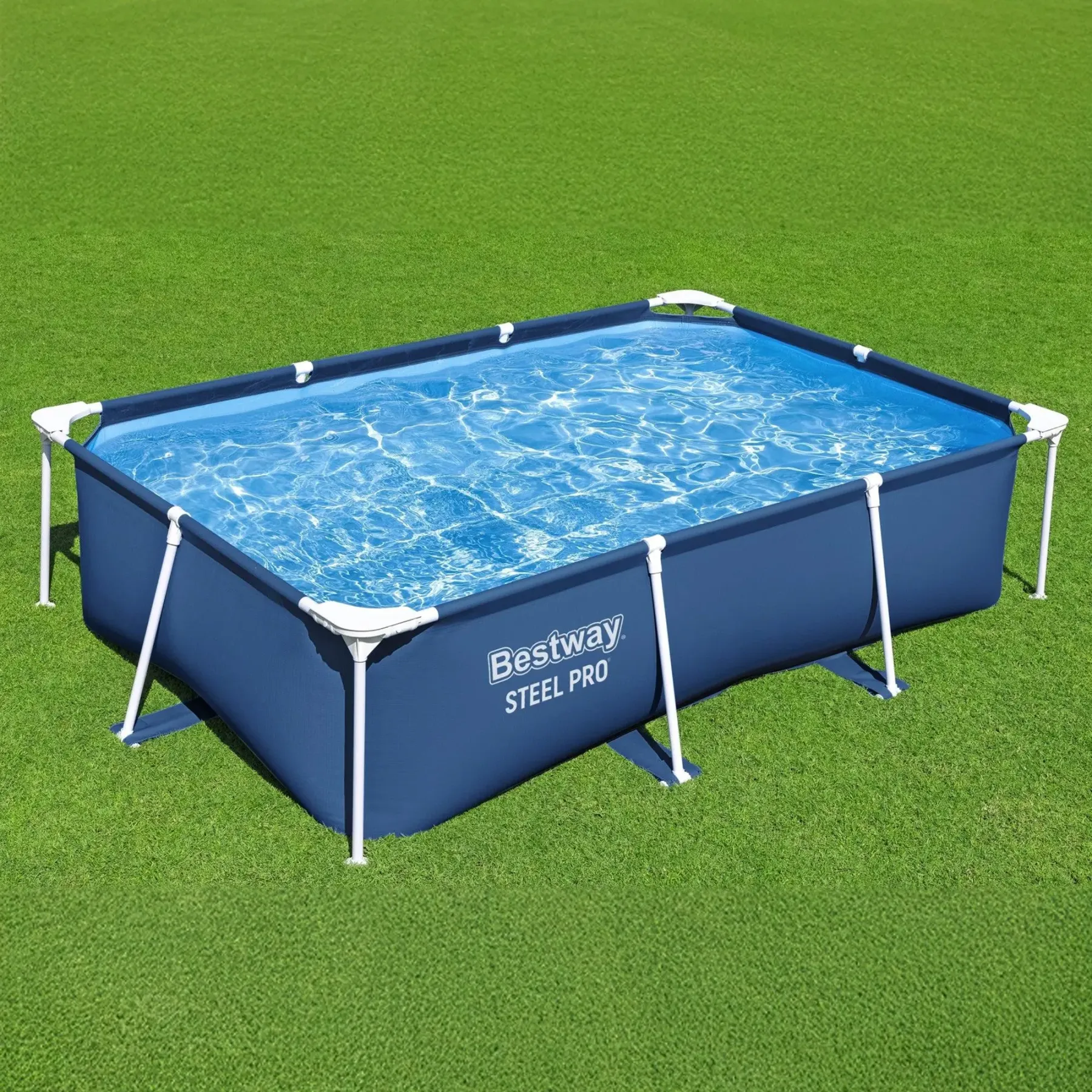 Piscina rectangular Bestway Steel Pro de 8,5' x 67' x 24'