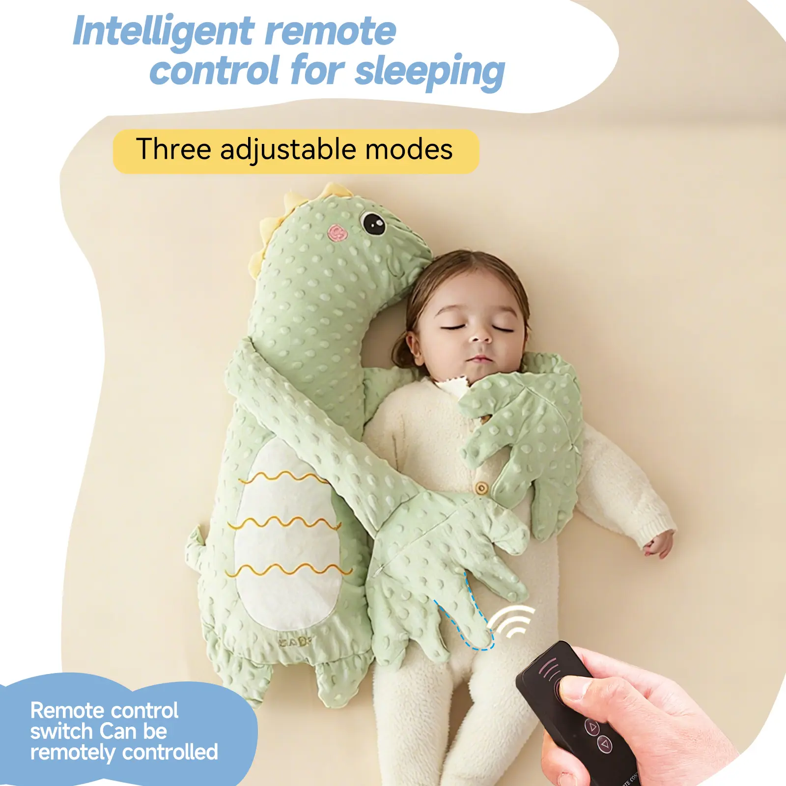Almohada de confort para bebés: algodón suave, con forma de gran ganso blanco.🔥 ¡Llévate 2 pagando solo 1!