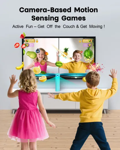 Consola de juegos de realidad aumentada (AR) para niños y actividades familiares en interiores | Edades de 3 a 12 años