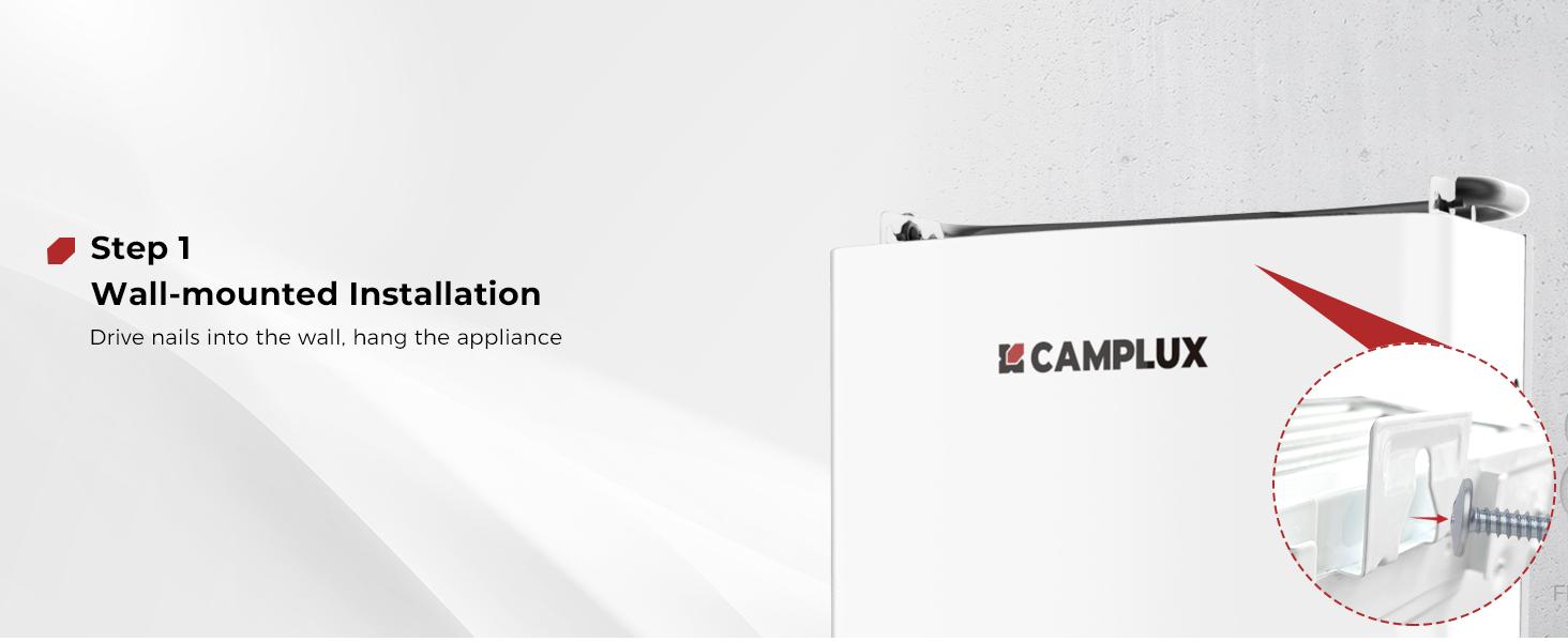 CAMPLUX Multifunction Compact Handheld Portable Tankless Water Heater - 1.32GPM On-Demand Hot Water, Low Pressure Start for Camping Shower, Outdoor RV Use CAMPLUX Multifunction Compact Handheld Portable Tankless Water Heater - 1.32GPM On-Demand Hot Water, Low Pressure Start for Camping Shower, Outdoor RV Use