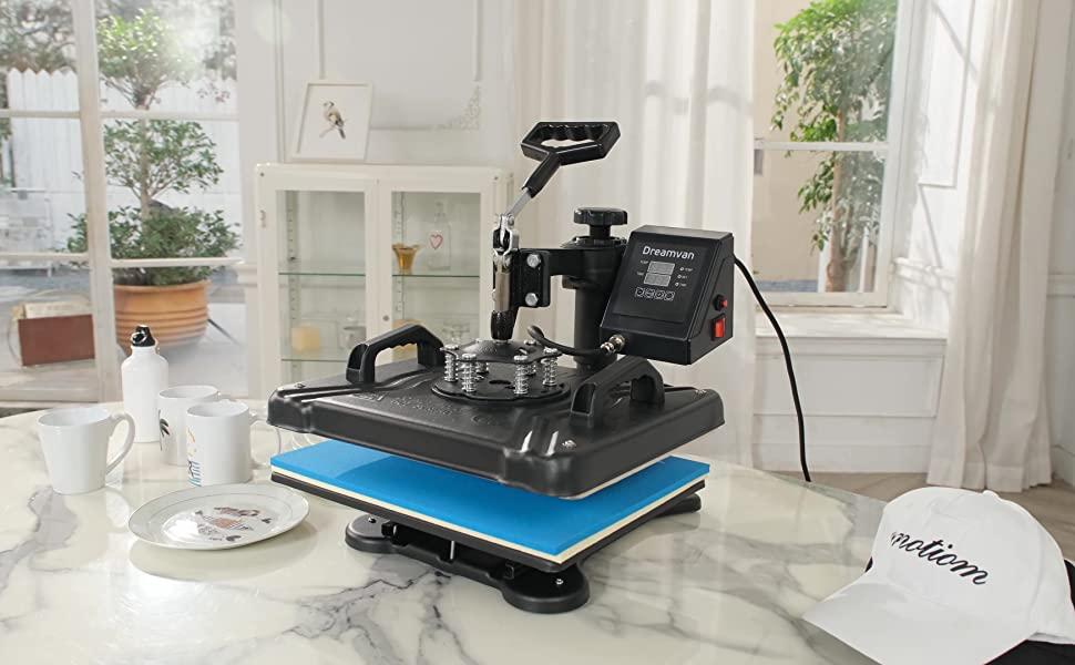 AKEYDIY Heat Press Machine for t Shirts 360-Degree Swing Away Heat Press,Tumbler Press Machine,Digital Combo 12" x 15" , Sublimation Transfer for T Shirts Mug Hat Plate Cap,New Year Gfits,DIY Beginners Friendly,Xmas Gifts for DIY Lovers AKEYDIY Heat Press Machine for t Shirts 360-Degree Swing Away Heat Press,Tumbler Press Machine,Digital Combo 12" x 15" , Sublimation Transfer for T Shirts Mug Hat Plate Cap,New Year Gfits,DIY Beginners Friendly,Xmas Gifts for DIY Lovers