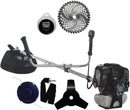 Nueva DELTA POWER HUNT Desbrozadora a Gasolina de 52cc, 2,5hp, Tubo Recto, Maneral Tipo Bicicleta, 8,3kg