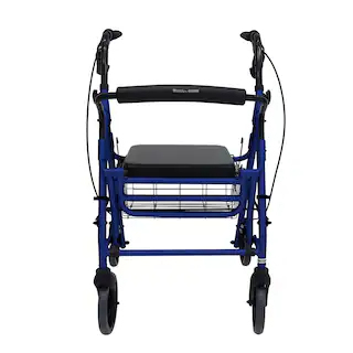 Andadera Handy Azul Silla Ortopédica para Adulto de Aluminio