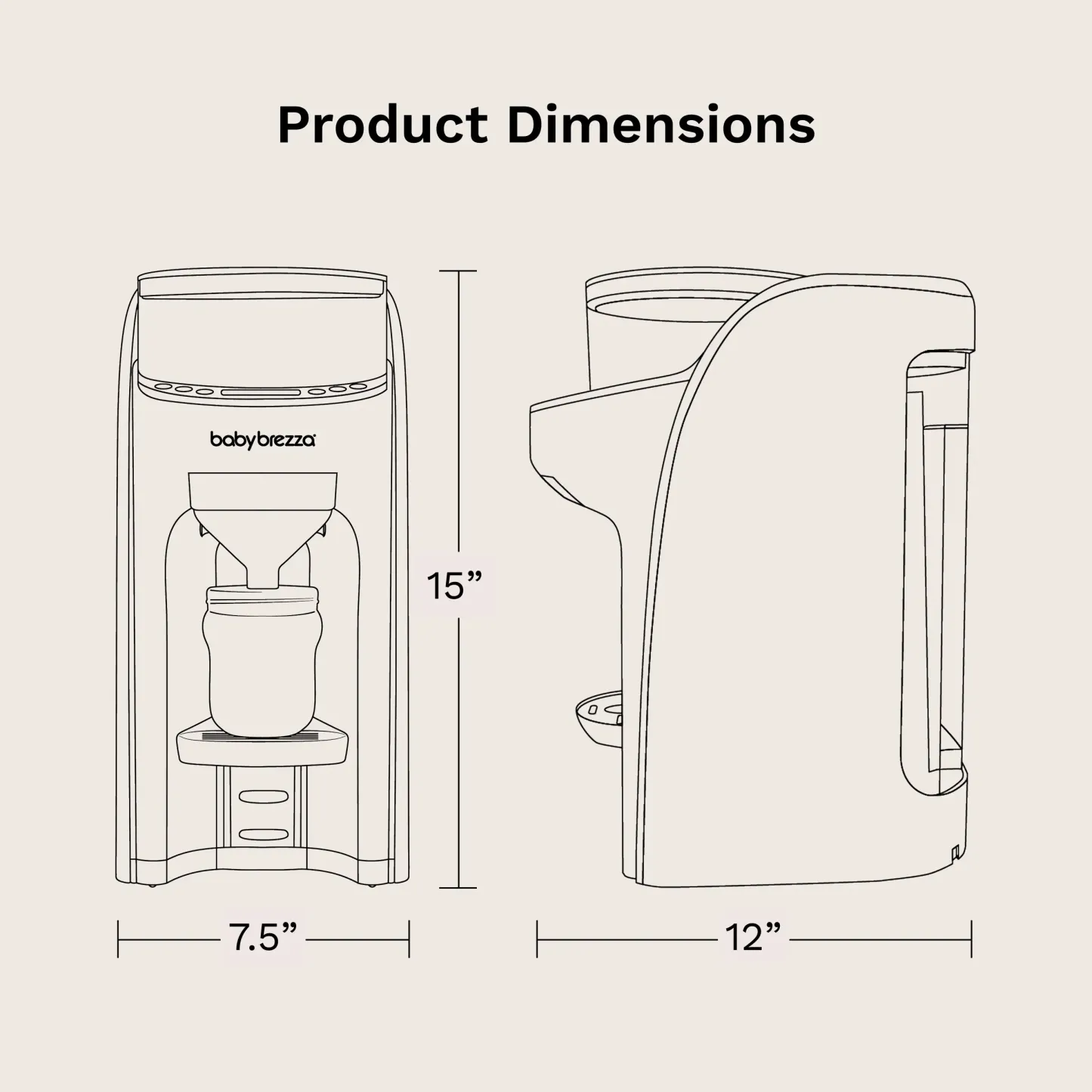 Baby Brezza Formula Pro Advanced Dispenser Machine