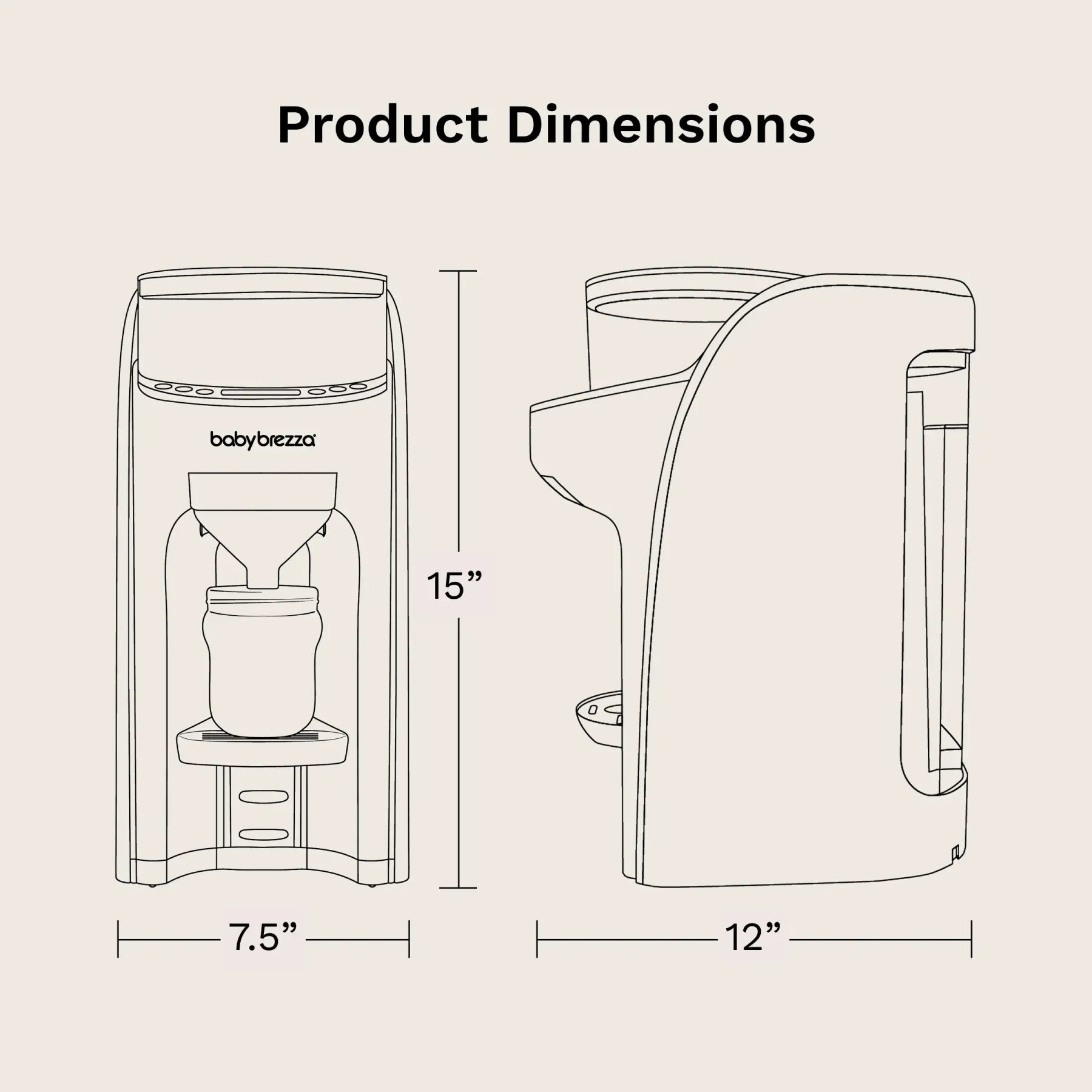 Baby Brezza Formula Pro Advanced Dispenser Machine