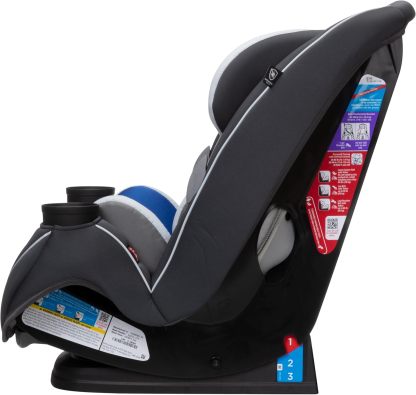 Safety1st Autoasiento Grow and Go 3 etapas, Harvest Moon, convertible, protección de impacto lateral, arnés de 5 puntos, tela lavable a máquina, apta para secadora con sistema latch y 2 portavasos.