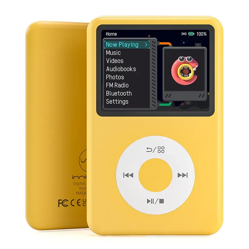 Reproductor de MP3 Innioasis Y1 con Bluetooth, portátil y mini, de 2.4"