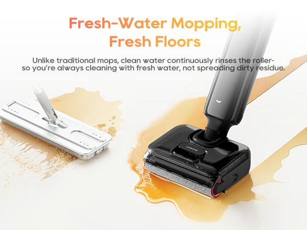 【Super Brand Day】DREAME Aero Pro Elite/ Aero/ Aero Pro Steam Vacuum Mop, ALL-in-ONE cordless cleaner for wet messes & dry messes, 0 hair residue, 5mins quiet flash self-clean, 185℉ self-dry, 60min runtime, for family, for all flooor types 【Super Brand Day】DREAME Aero Pro Elite/ Aero/ Aero Pro Steam Vacuum Mop, ALL-in-ONE cordless cleaner for wet messes & dry messes, 0 hair residue, 5mins quiet flash self-clean, 185℉ self-dry, 60min runtime, for family, for all flooor types