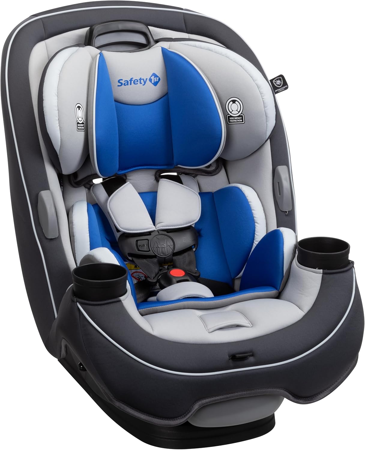 Safety1st Autoasiento Grow and Go 3 etapas, Harvest Moon, convertible, protección de impacto lateral, arnés de 5 puntos, tela lavable a máquina, apta para secadora con sistema latch y 2 portavasos.