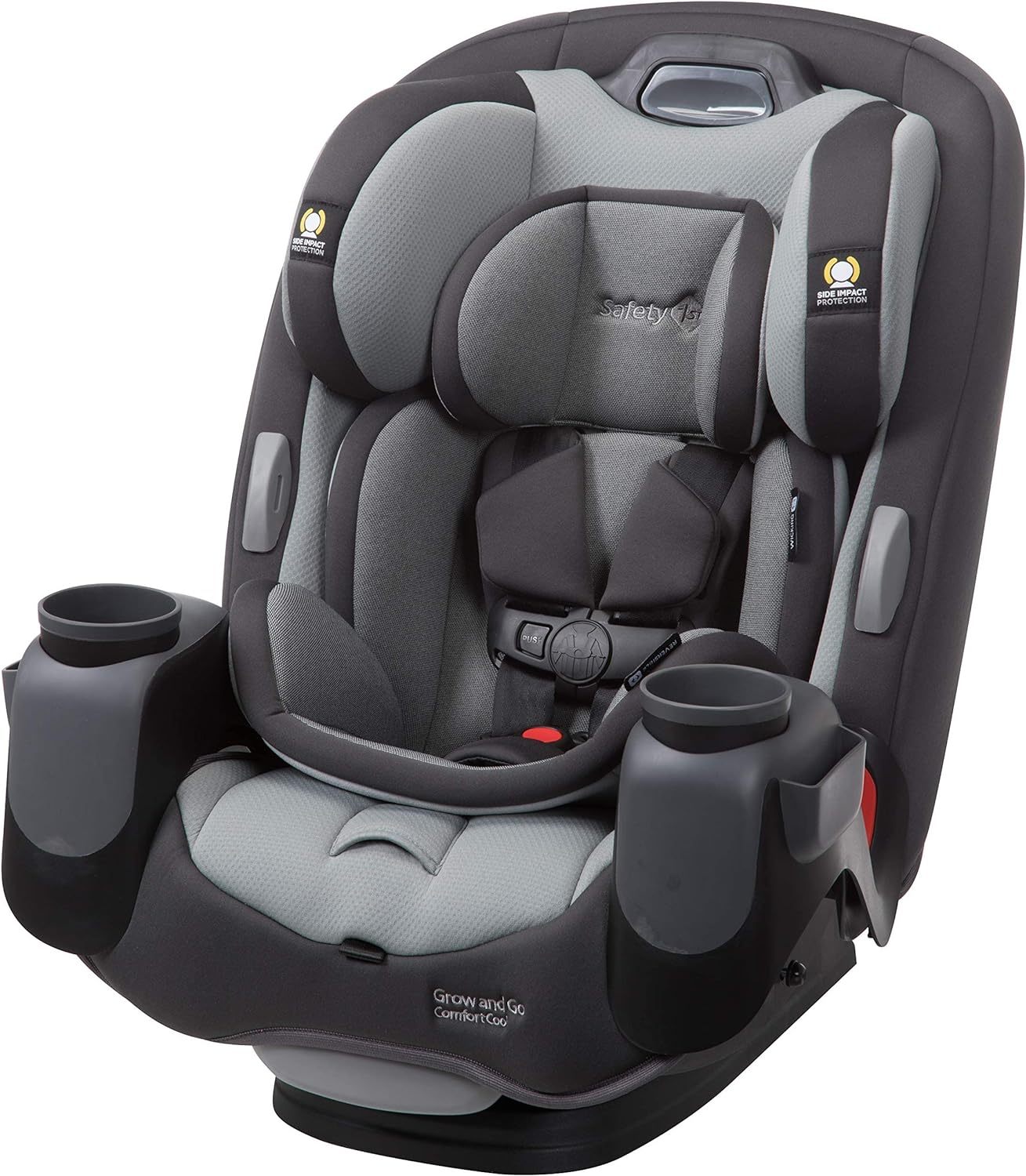 Safety1st Autoasiento Grow and Go 3 etapas, Harvest Moon, convertible, protección de impacto lateral, arnés de 5 puntos, tela lavable a máquina, apta para secadora con sistema latch y 2 portavasos.