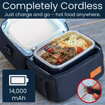 Lonchera térmica inalámbrica LunchEAZE XL – Capacidad de 6 tazas