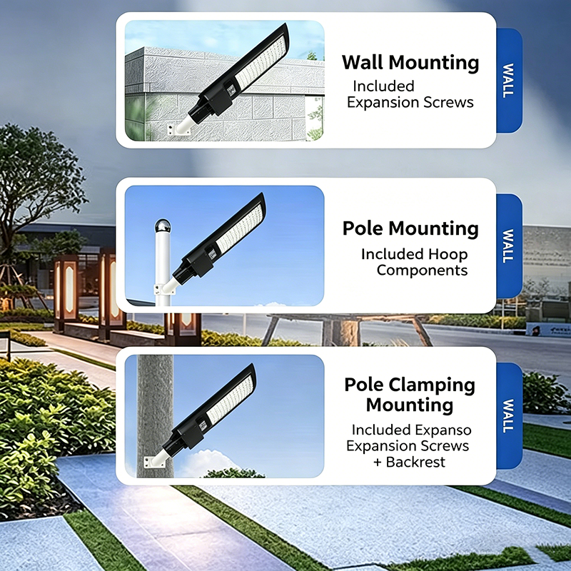 Integrated Solar Street Light — Outdoor Solar Street Flood Lights