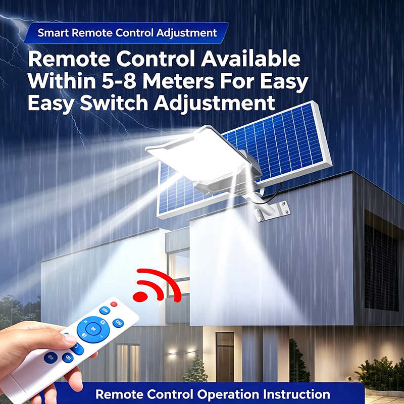Integrated Solar Street Light — Outdoor Solar Street Flood Lights