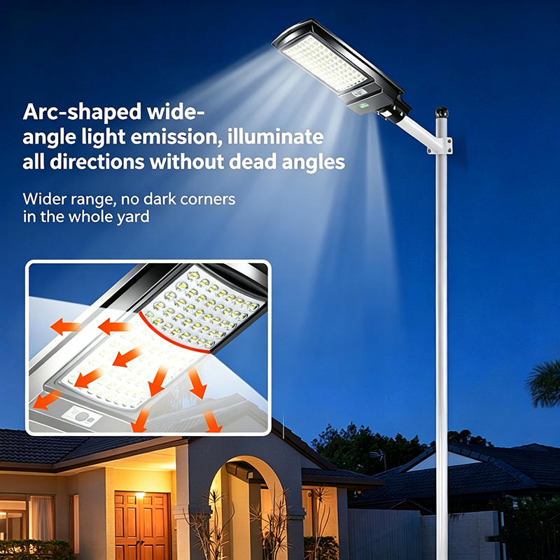 Integrated Solar Street Light — Outdoor Solar Street Flood Lights