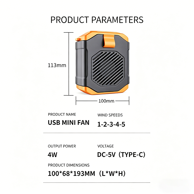 Waist - Hanging Multi - Use Small Fan