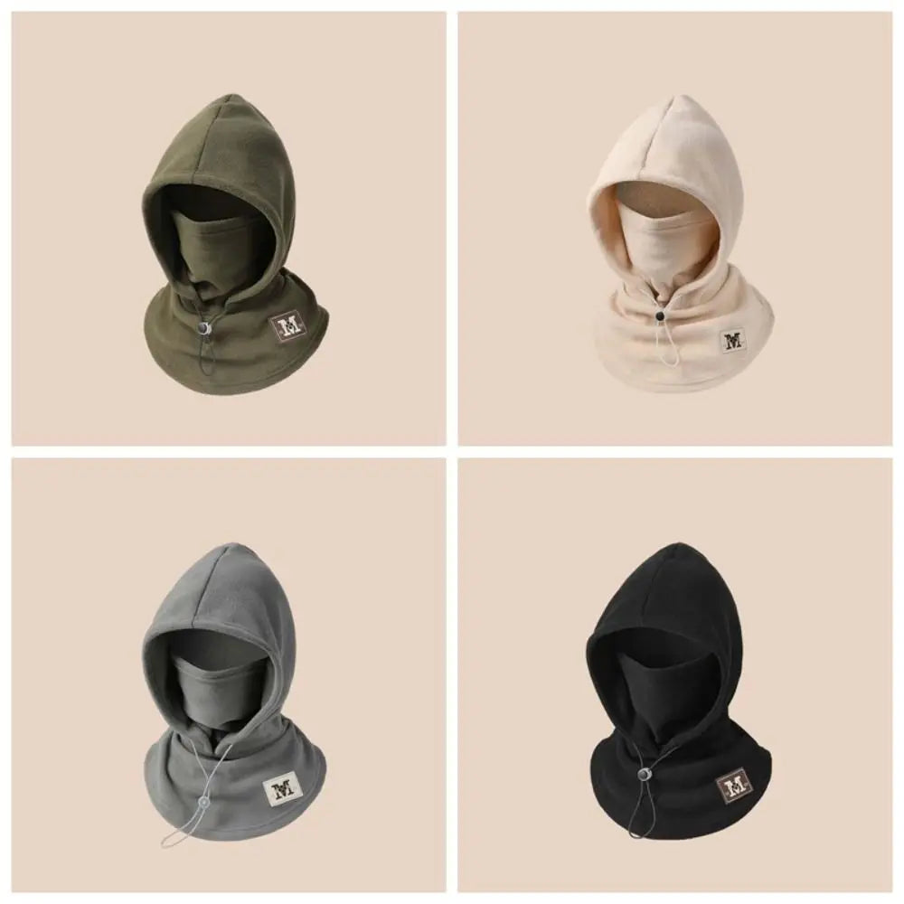 Fleece Double Layer Integrated Hat