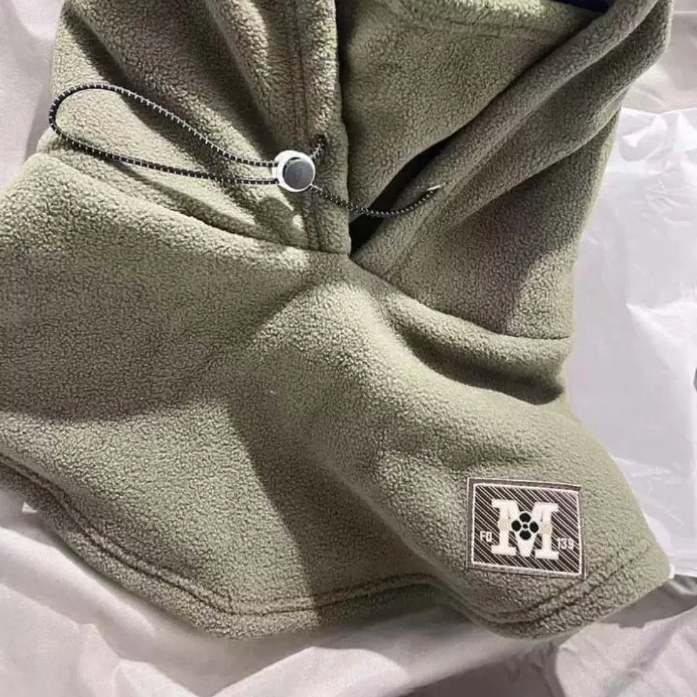 Fleece Double Layer Integrated Hat