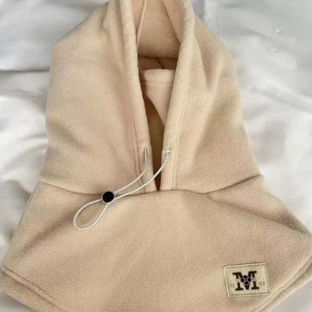 Fleece Double Layer Integrated Hat