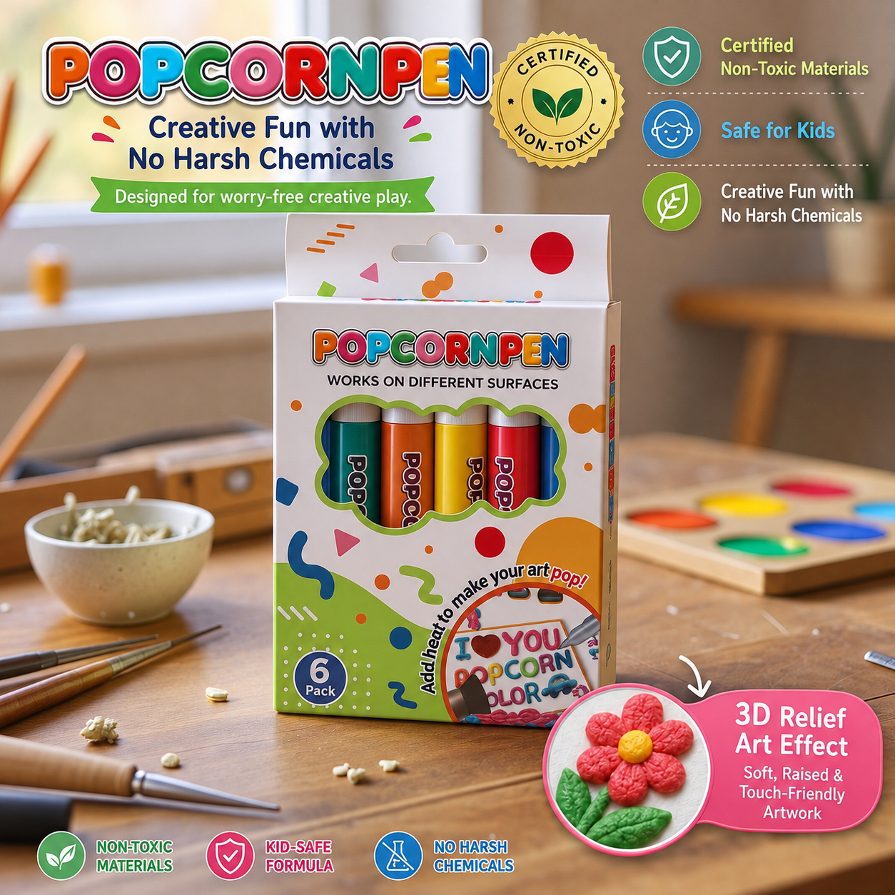 🔥Last Day 50% OFF 🖍️Magic Pen – Draw 3D with one stroke!