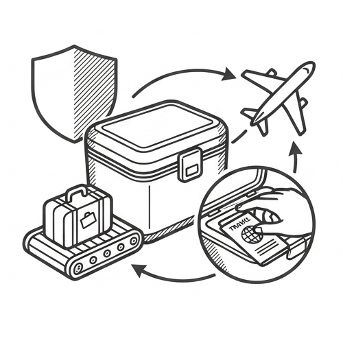 TSA Approved & Ready