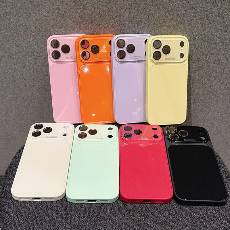 Drop-resistant Tempered Glass Phone Case For Iphone