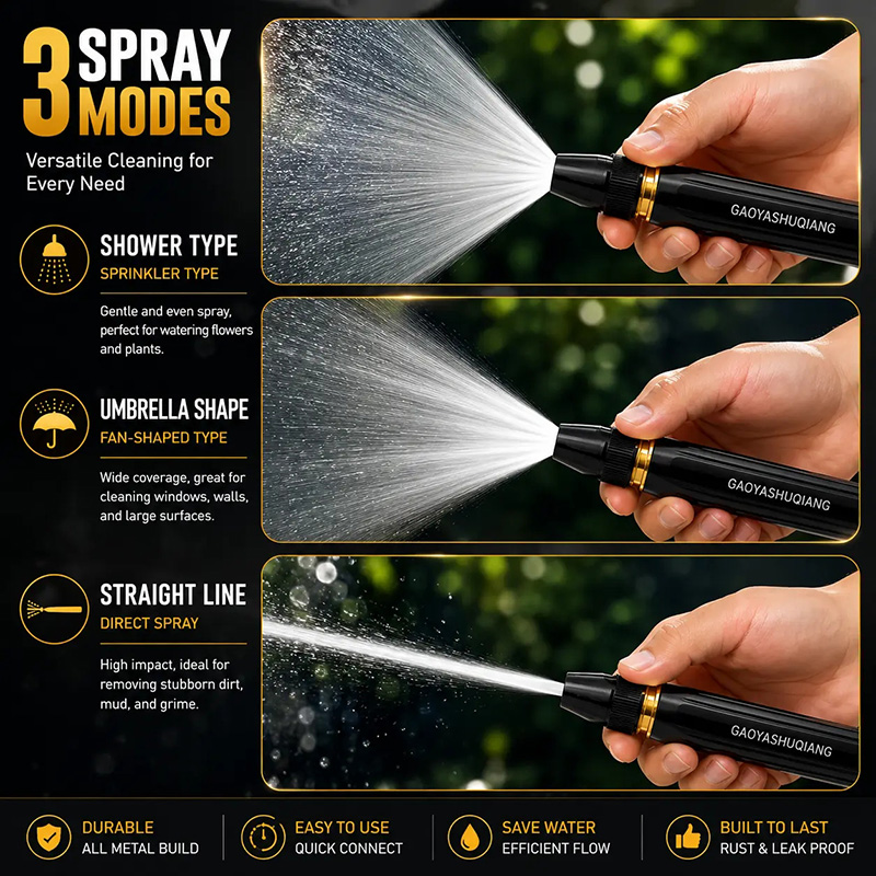 Home High-pressure Car Wash Water Gun