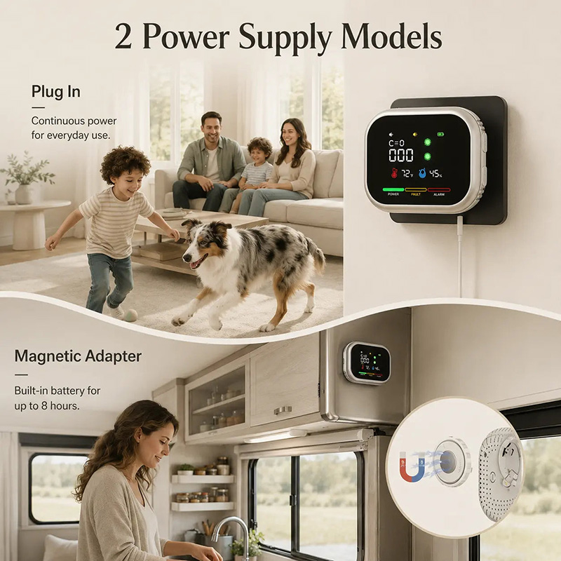 6-in-1 Smart Home Safety Detector
