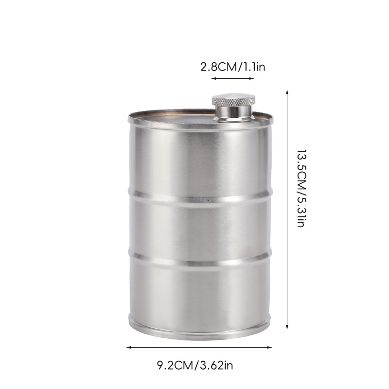 350ml/750ml Oil Drum Anti-rust Leak-proof No Odor Portable Wine Storag